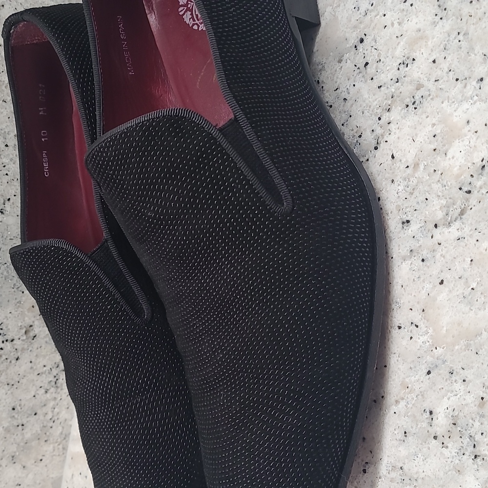 Mezlan Custom Collection Suede Textured Loafers - Picture 2 of 10